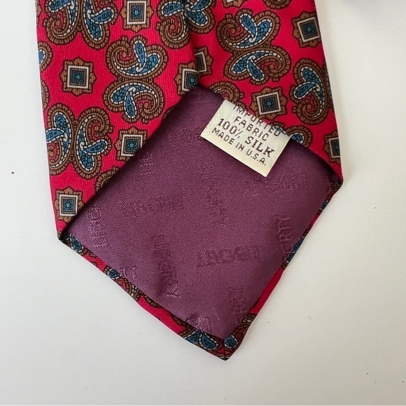 Vintage Liberty of London 100% Silk Tie Necktie - Picture 3 of 6